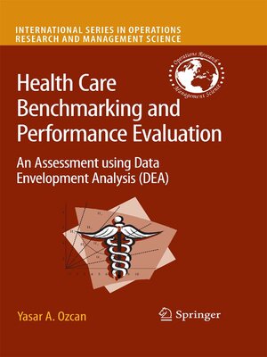 cover image of Health Care Benchmarking and Performance Evaluation